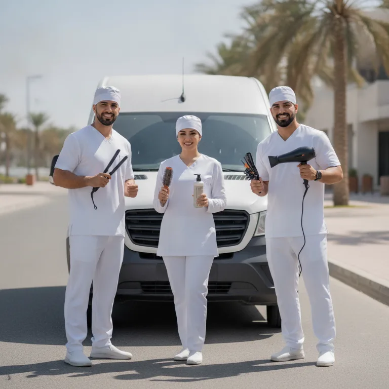 علاج الكيراتين فريق في الخليج التجاري